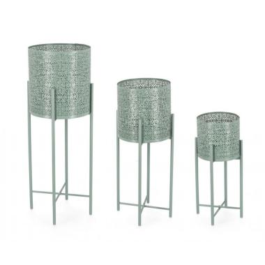 Portavaso kalidas tondo alto verde