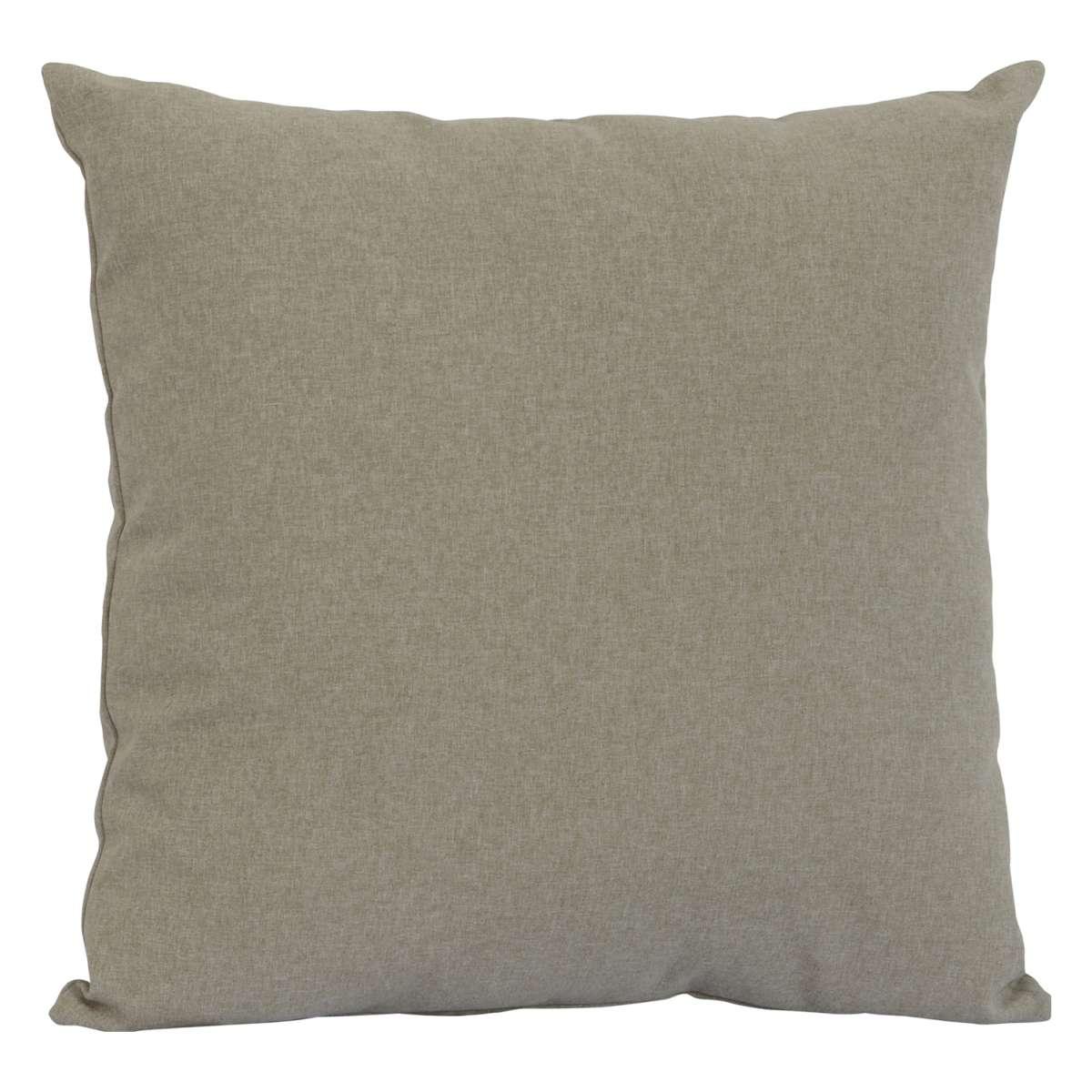 Cuscino arredo tessuto pillow tortora