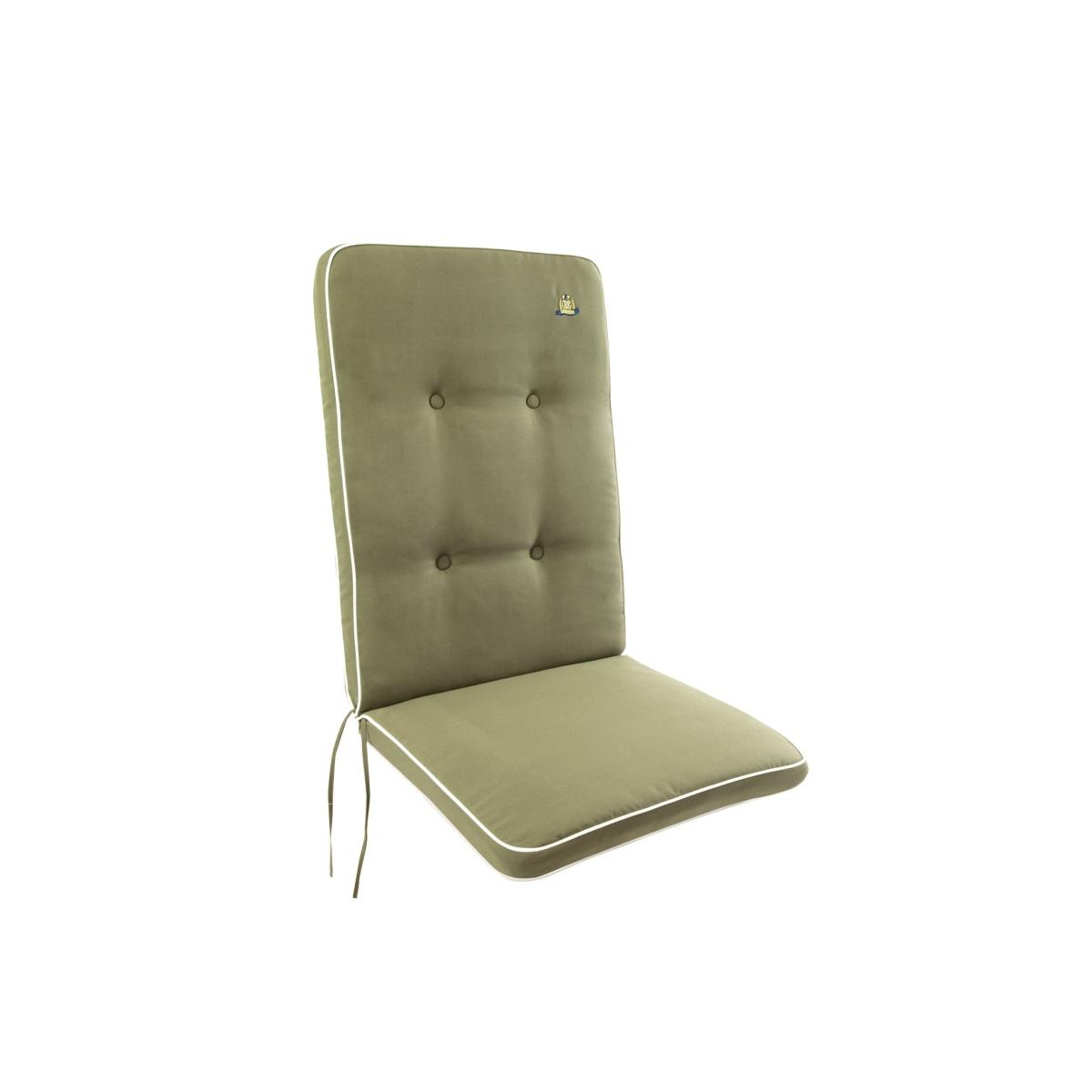 Cuscino poltrona alta verde