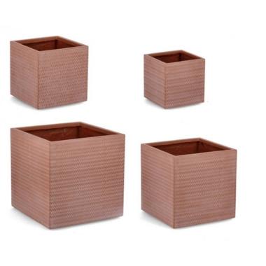 Porta vaso terracottatressage 24 x 24 x 24 cm