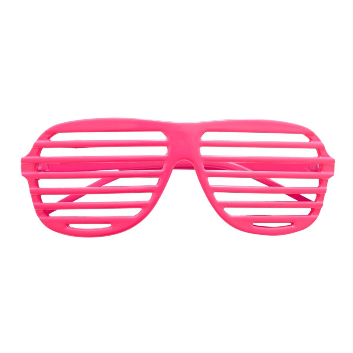Occhiali veneziana rosa fluo