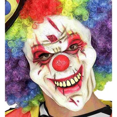 Maschera viso lattice horror clown killer