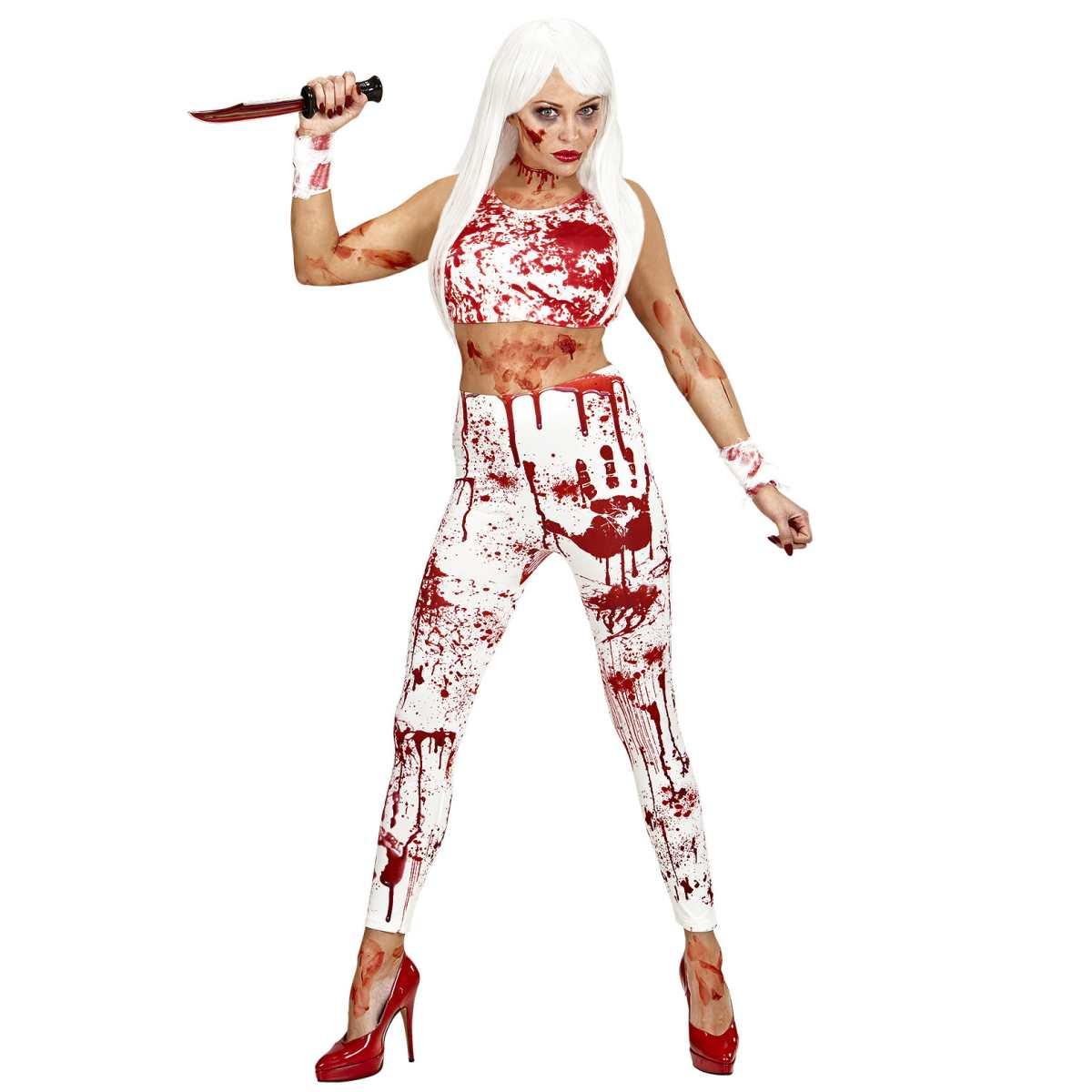 Leggins insanguinati