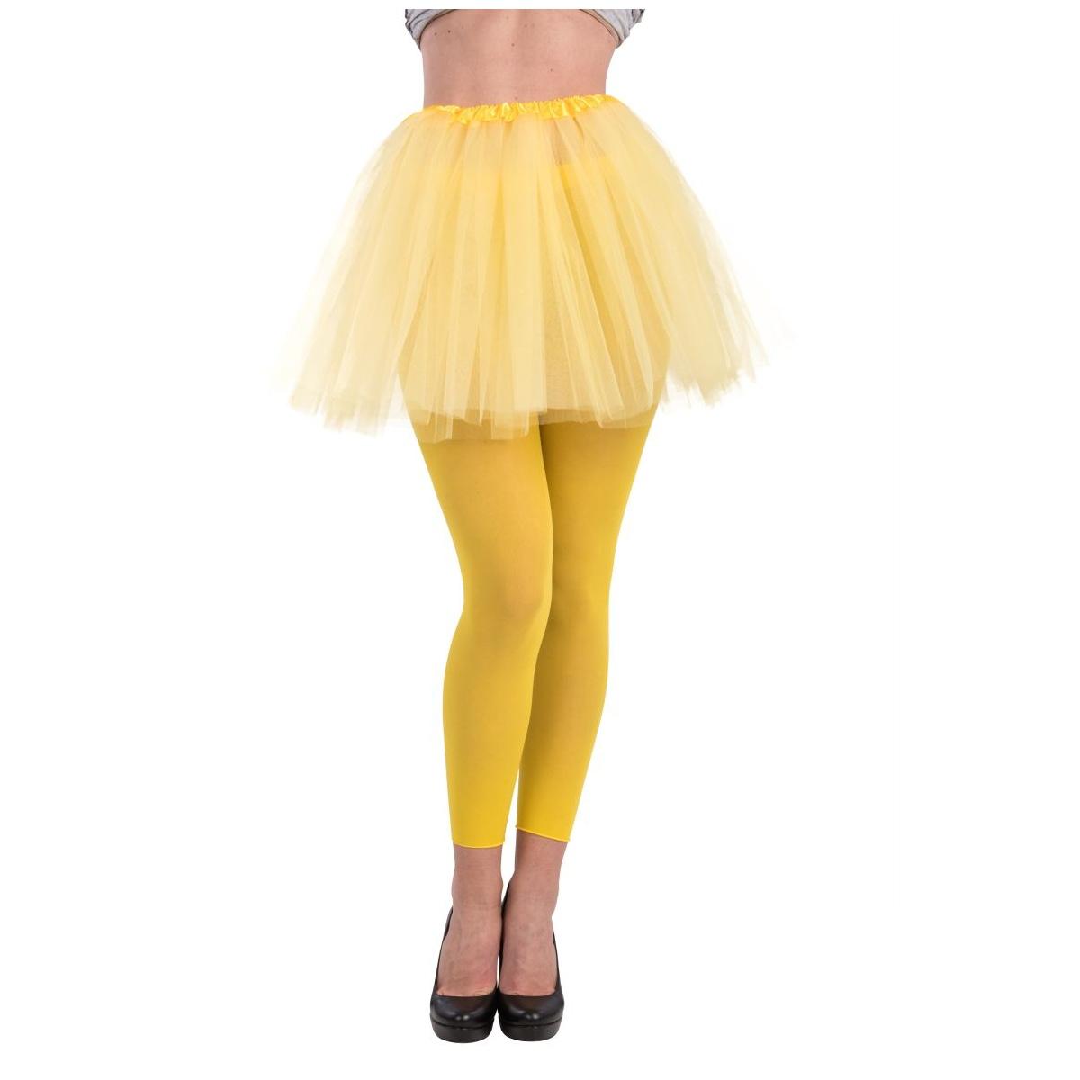 Leggins giallo fluo