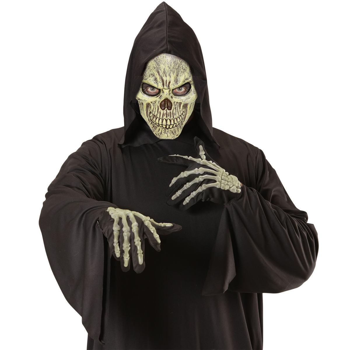 Maschera viso lattice horror teschio