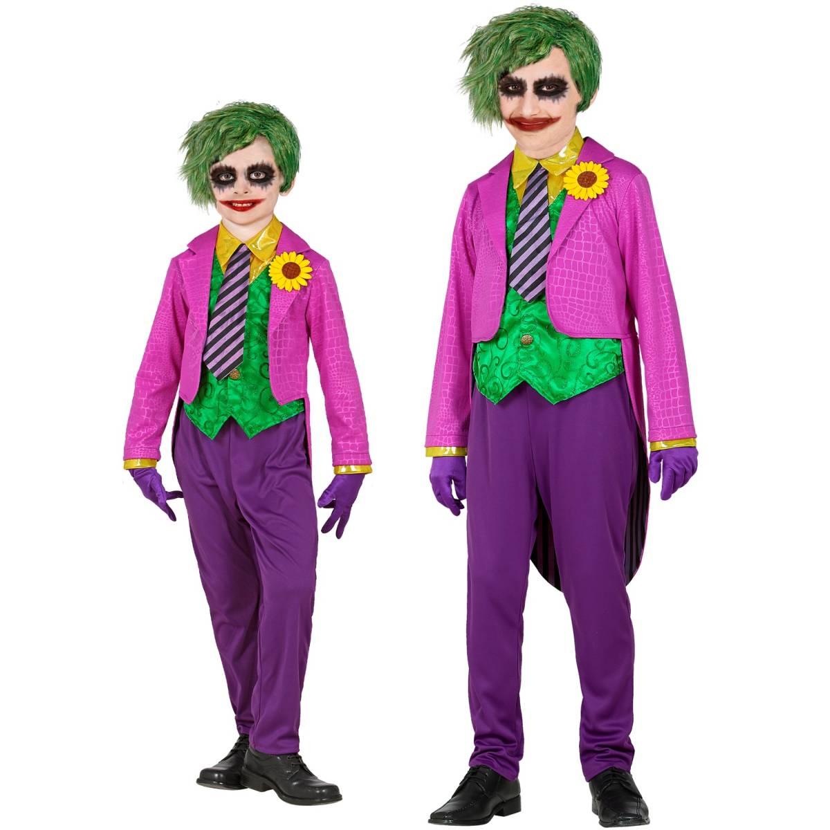 Costume evil clown joker