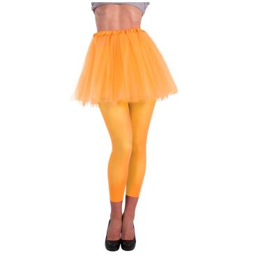Leggins arancione fluo
