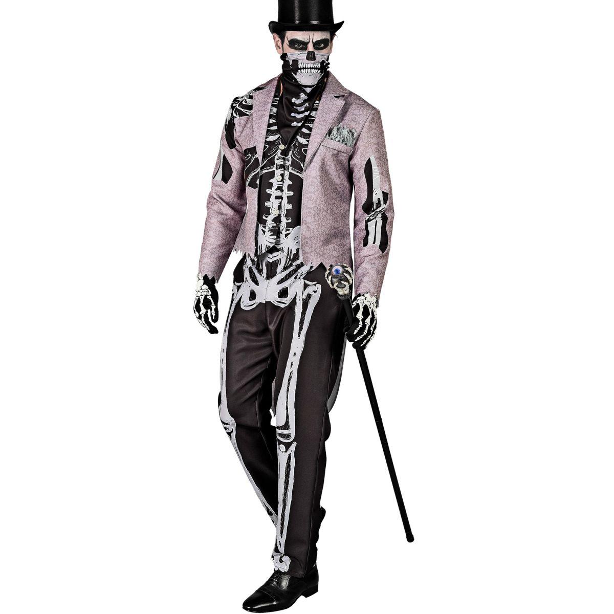 Costume scheletro frac