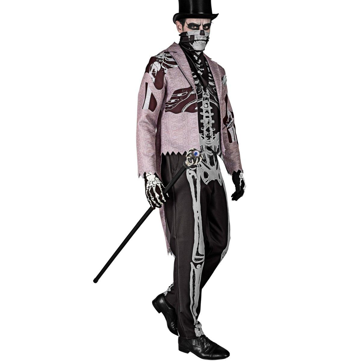 Costume scheletro frac