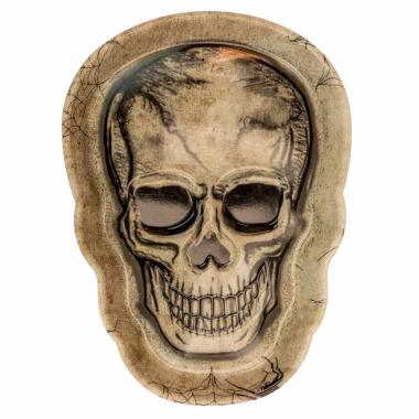 Vassoio halloween pvc teschio