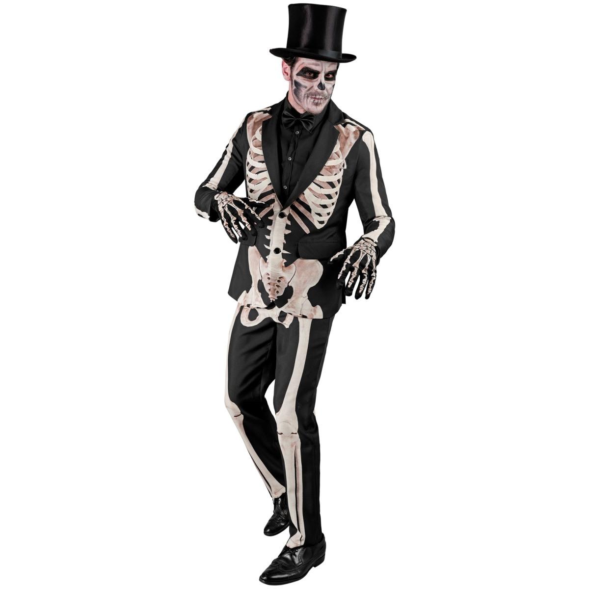Costume completo scheletro
