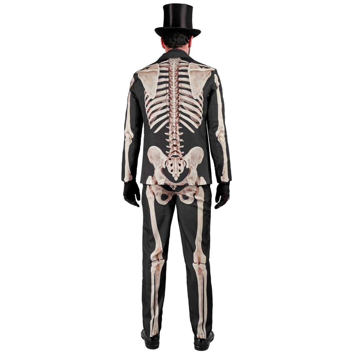 Costume completo scheletro