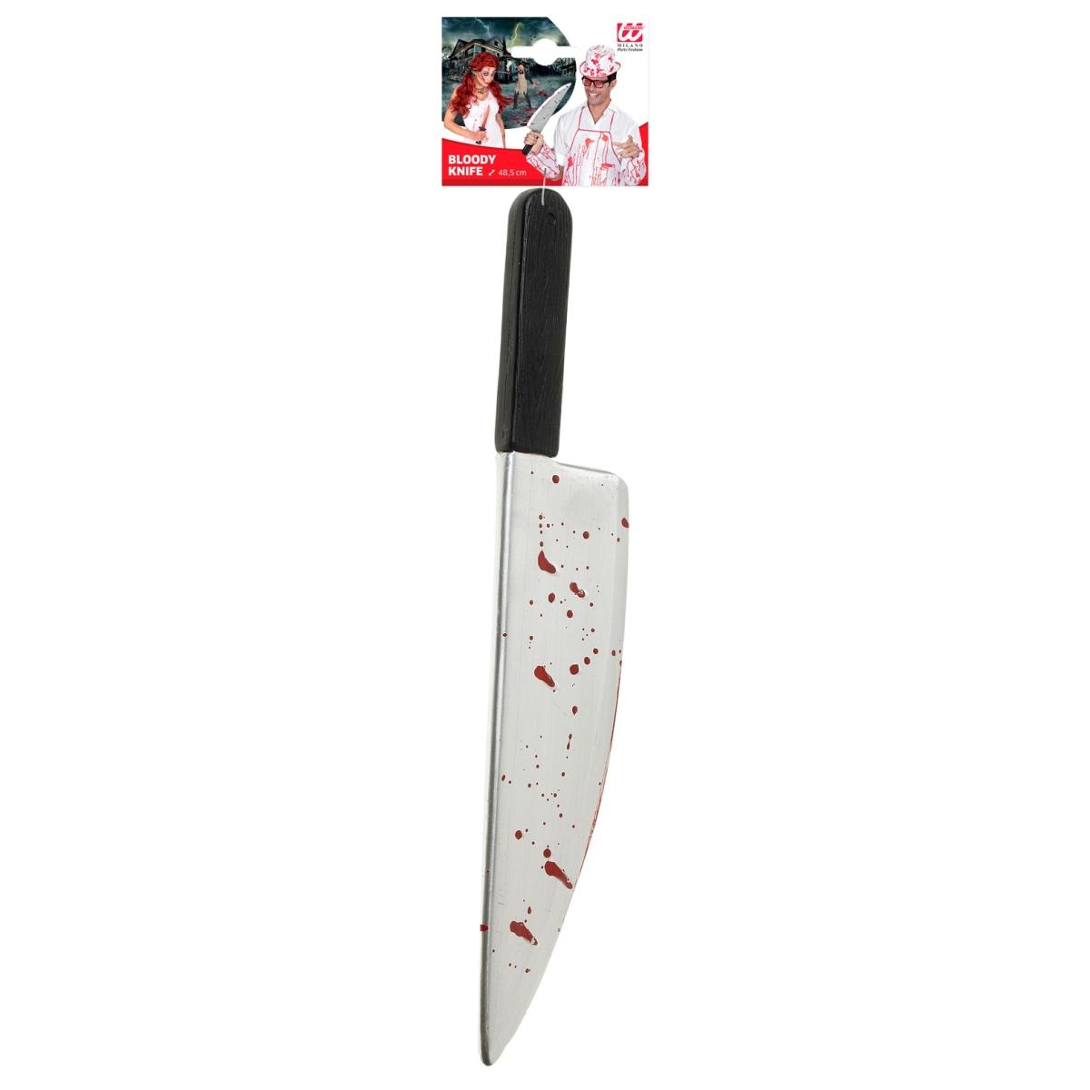 Coltello pvc insanguinato