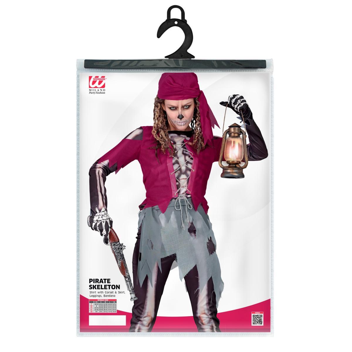 Costume scheletro pirata