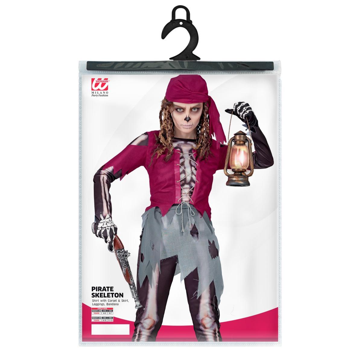 Costume scheletro pirata