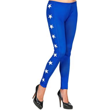 Leggins blu stelle