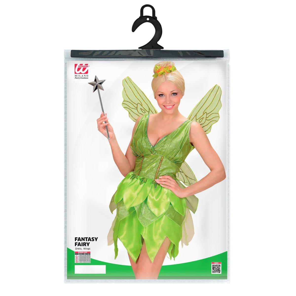 Costume fatina verde