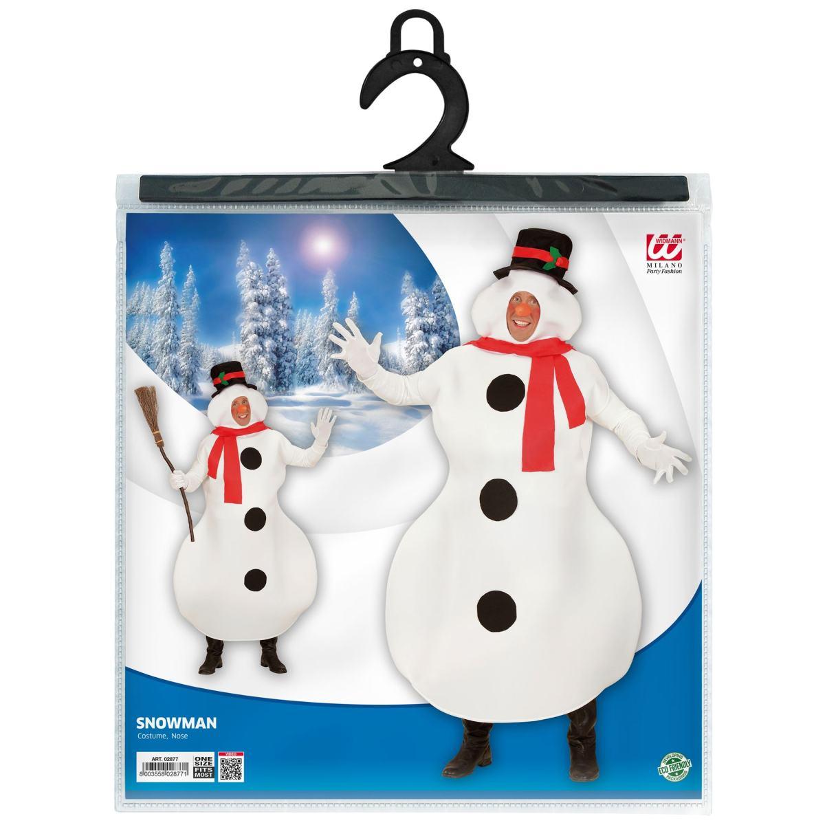 Costume pupazzo di neve