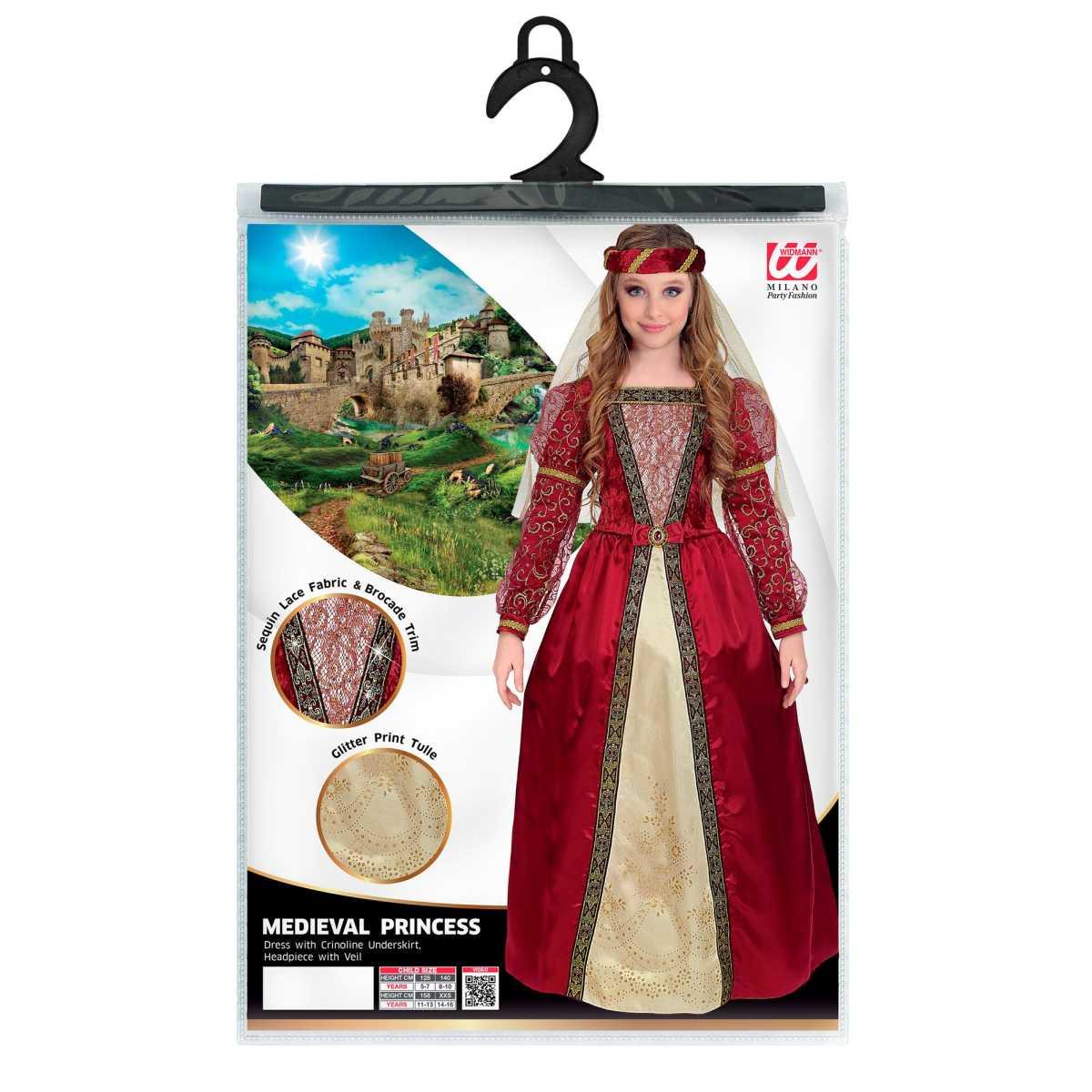 Costume principessa medievale