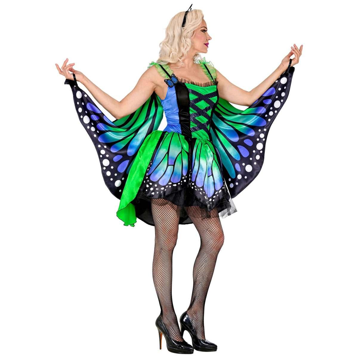 Costume farfalla verde