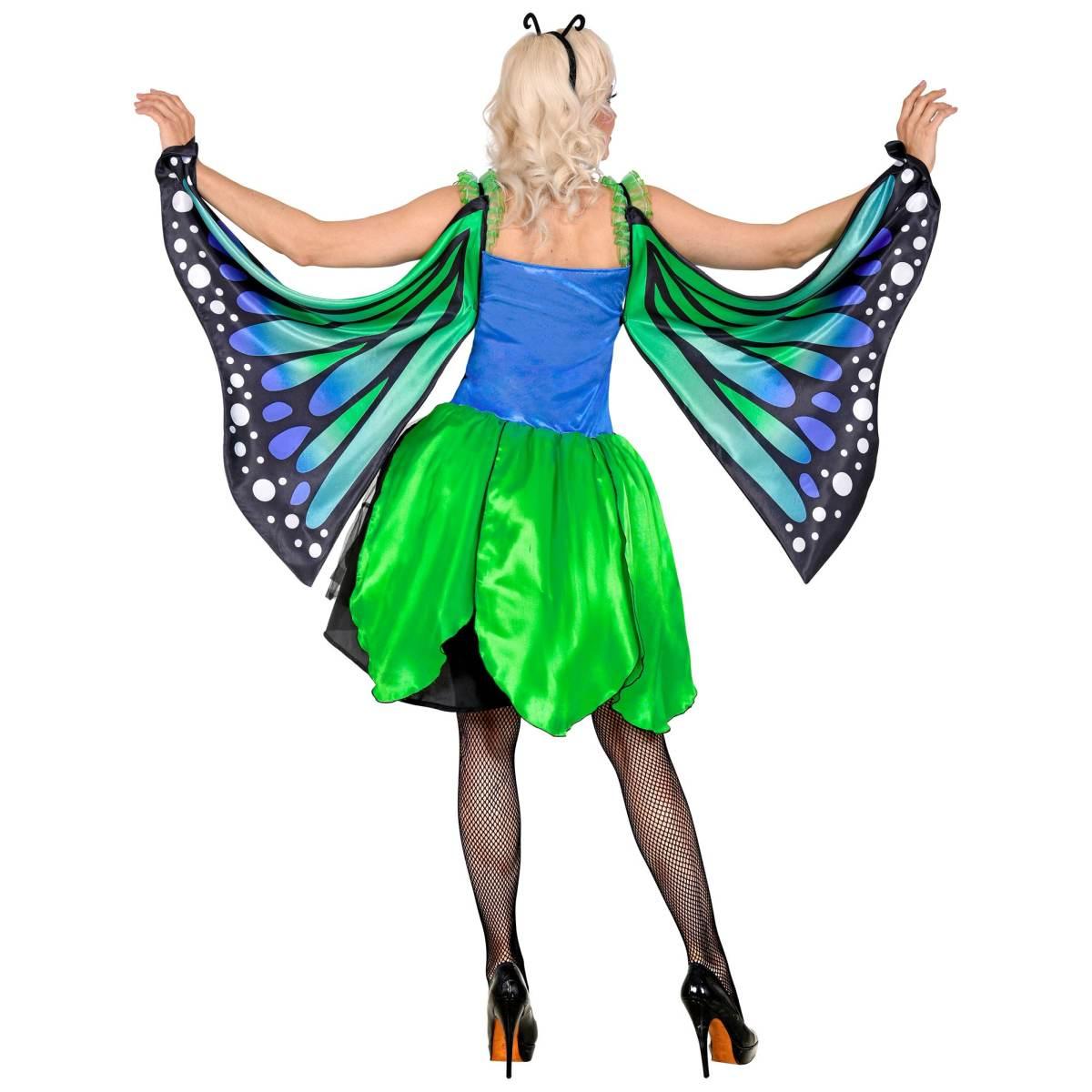 Costume farfalla verde