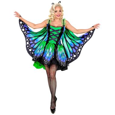 Costume farfalla verde