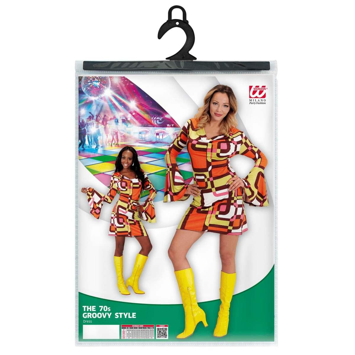 Costume abito anni 70 80 verde quadri tubes