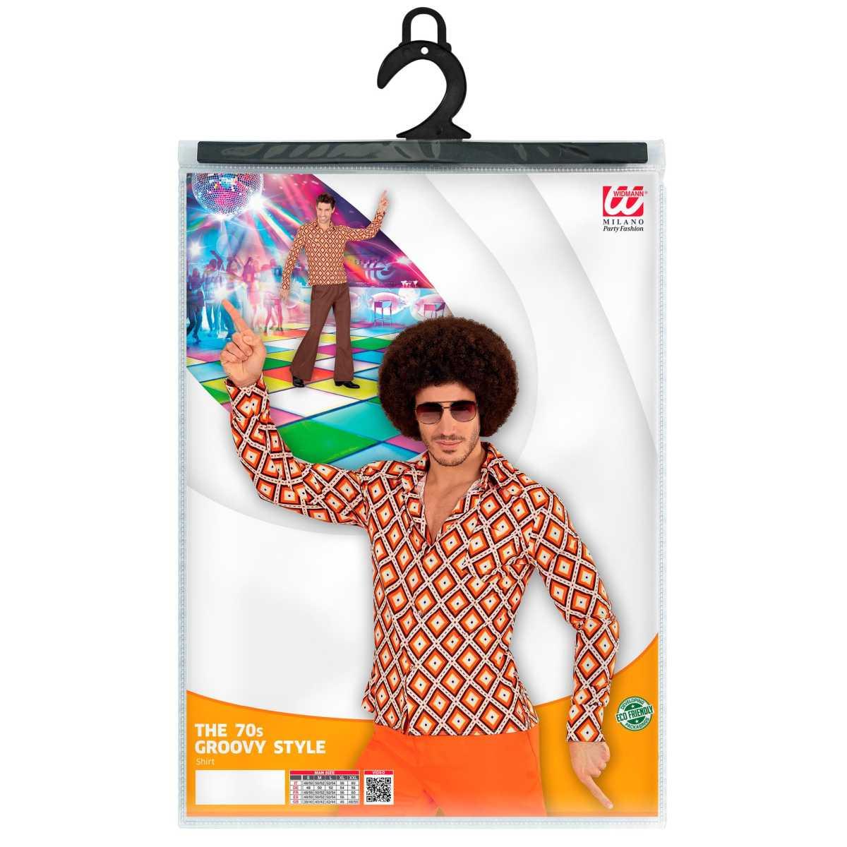 Camicia fantasia rombi anni