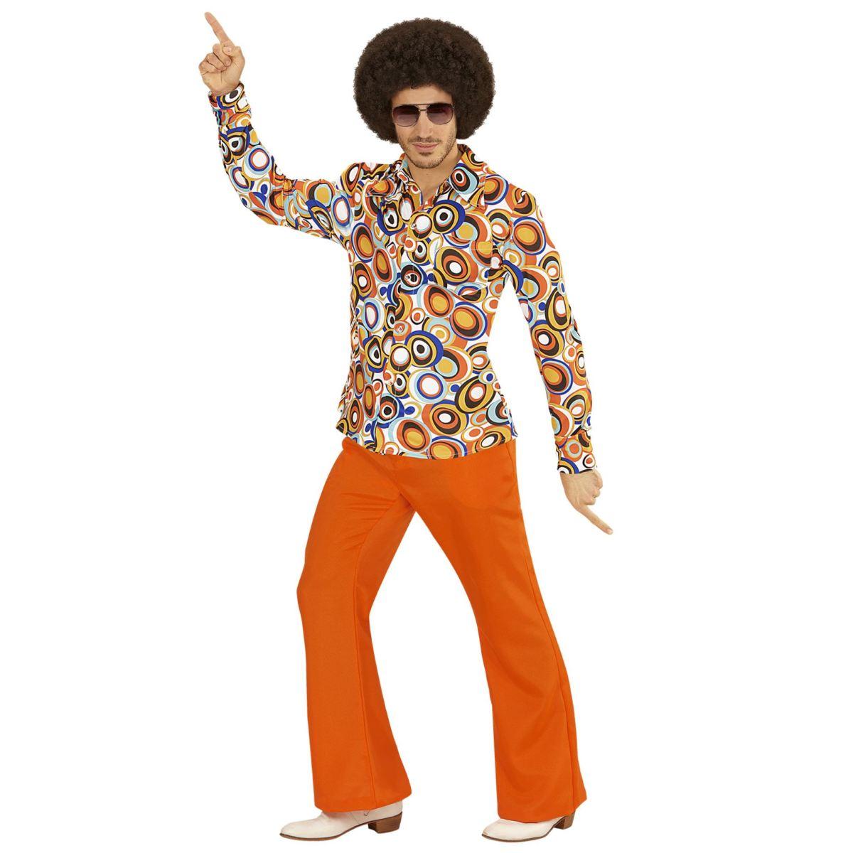 Camicia fantasia anni 70 80 bubbles