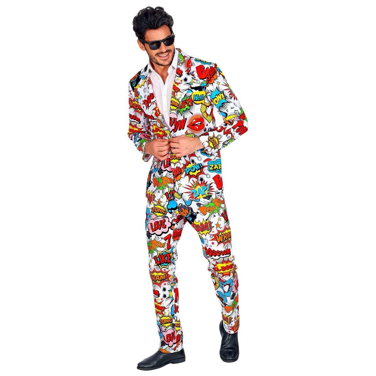 Costume completo anni 70 80 pop art