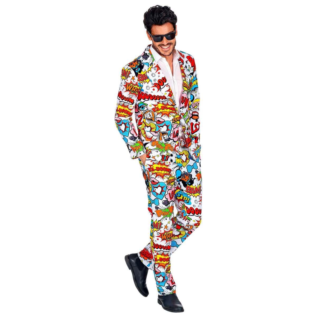 Costume completo anni 70 80 pop art