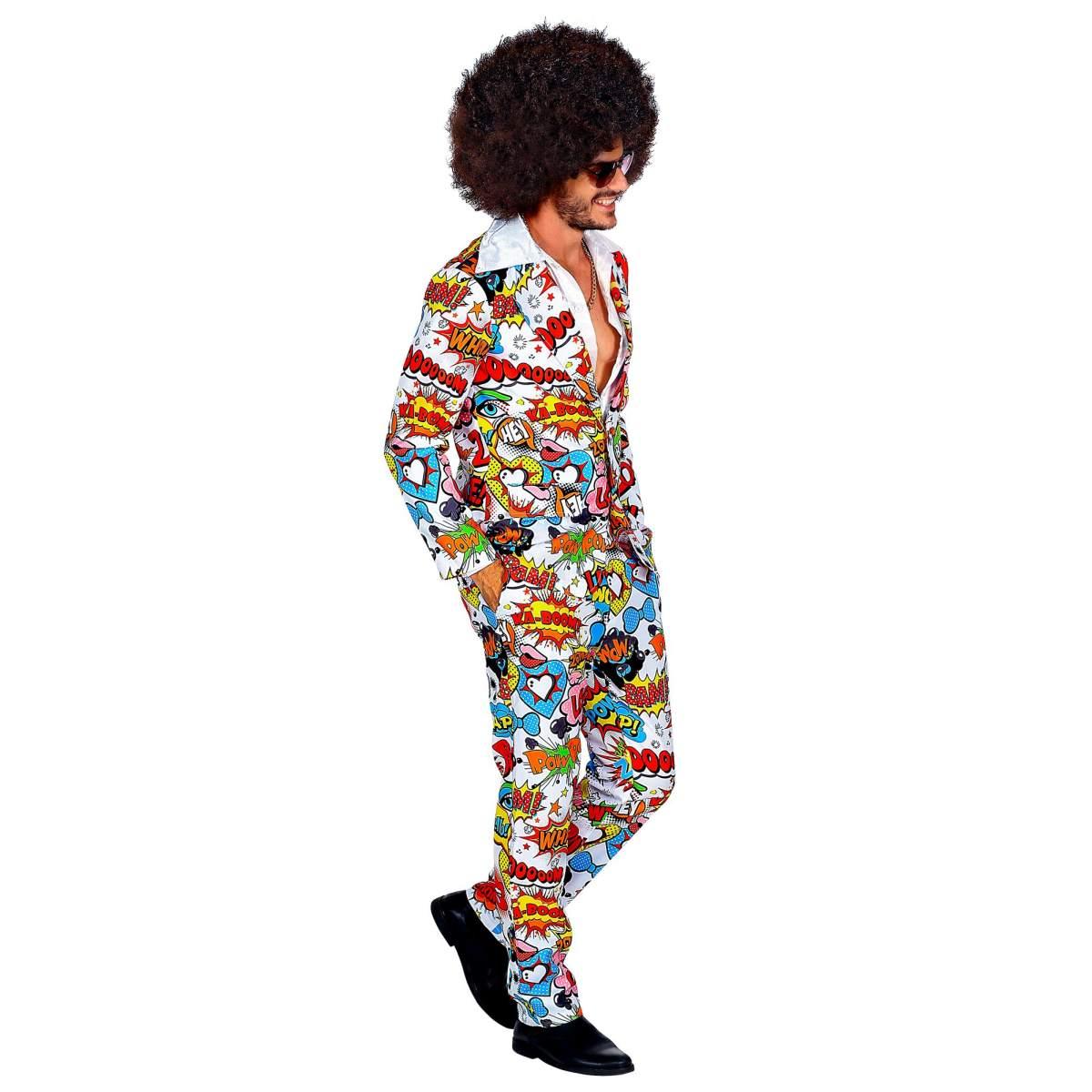 Costume completo anni 70 80 pop art