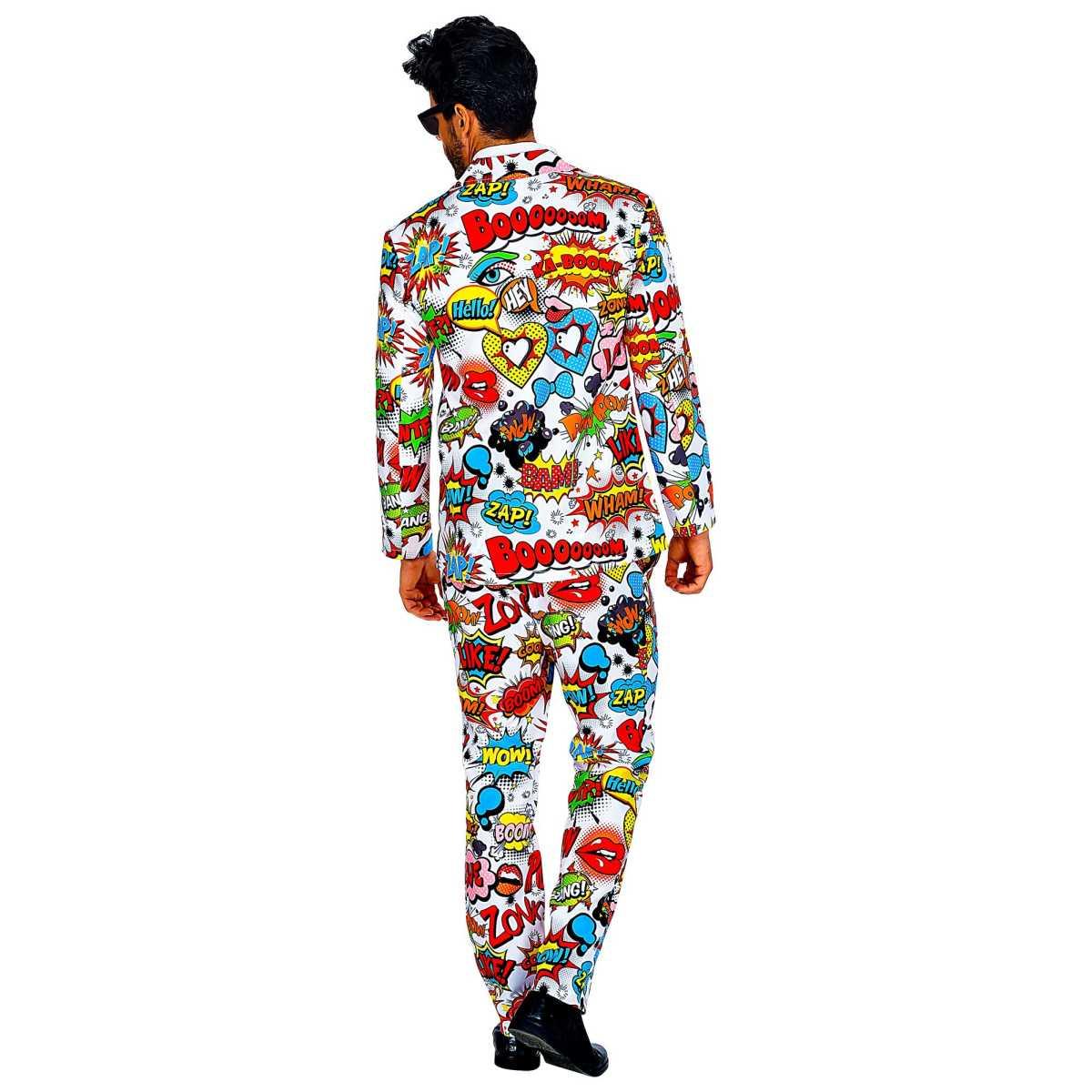 Costume completo anni 70 80 pop art