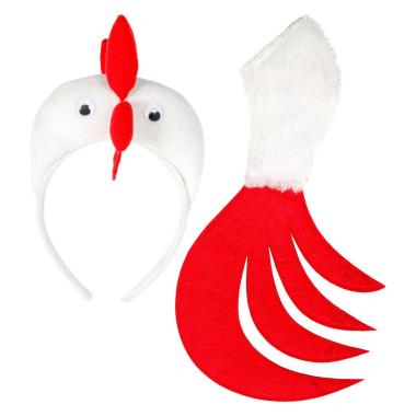 Gallo cerchietto coda