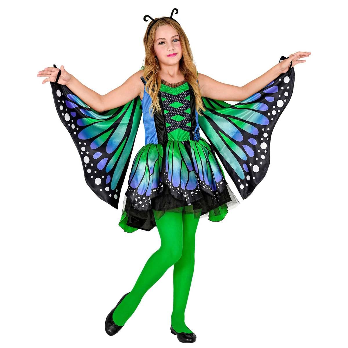 Costume farfalla verde
