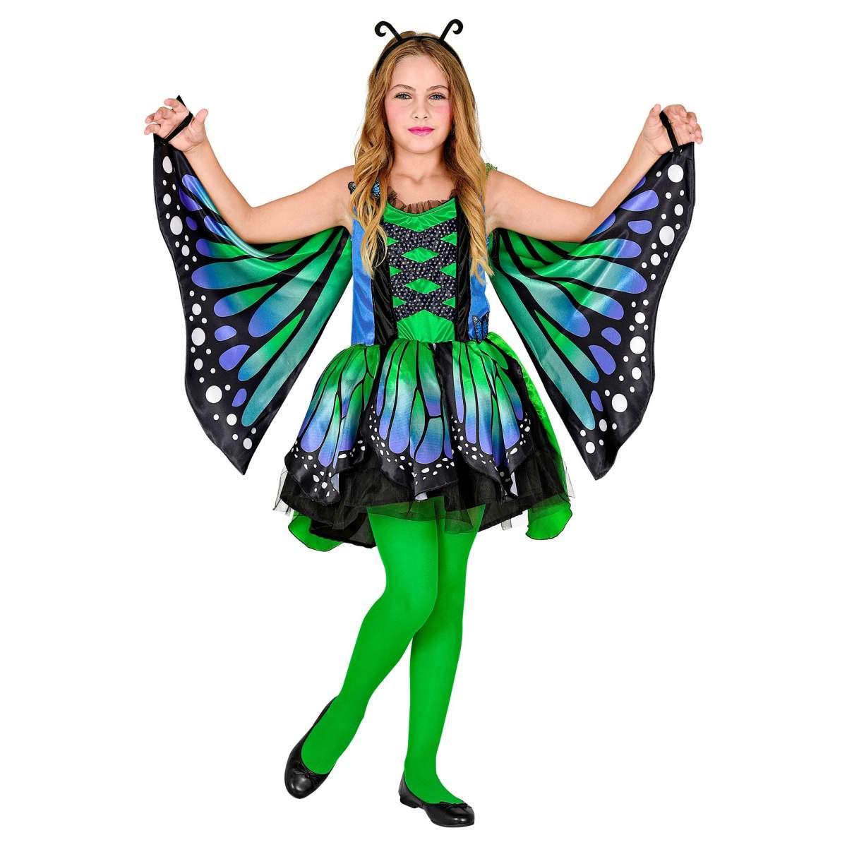 Costume farfalla verde