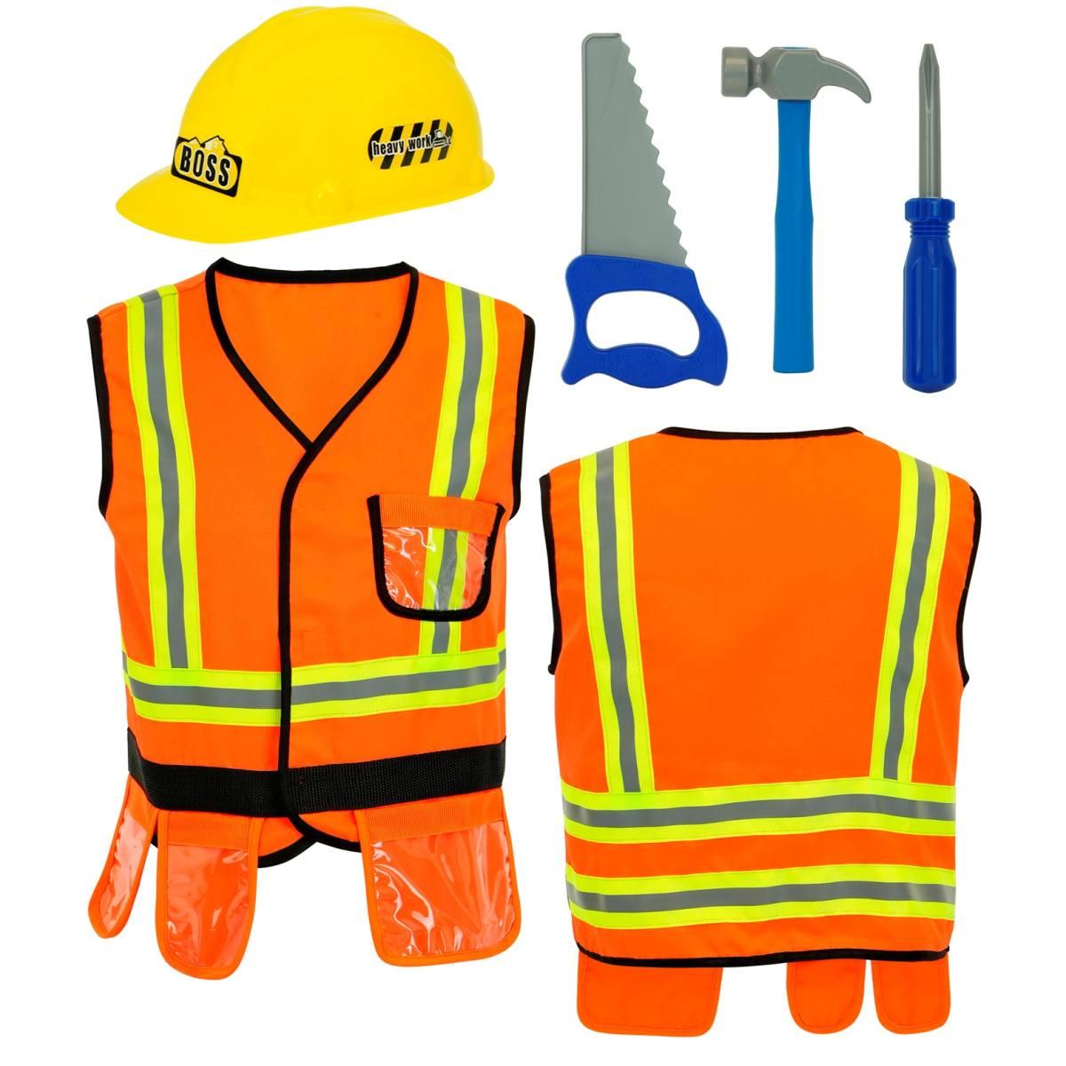 Costruttore gilet casco attrezzi Set 5 pz
