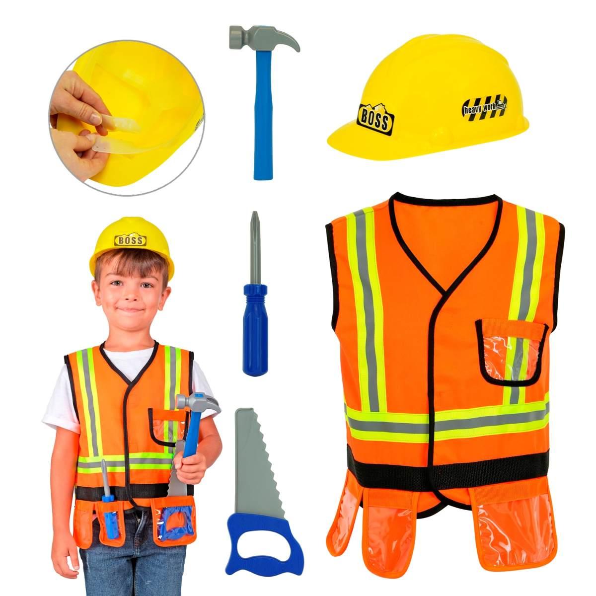 Costruttore gilet casco attrezzi Set 5 pz