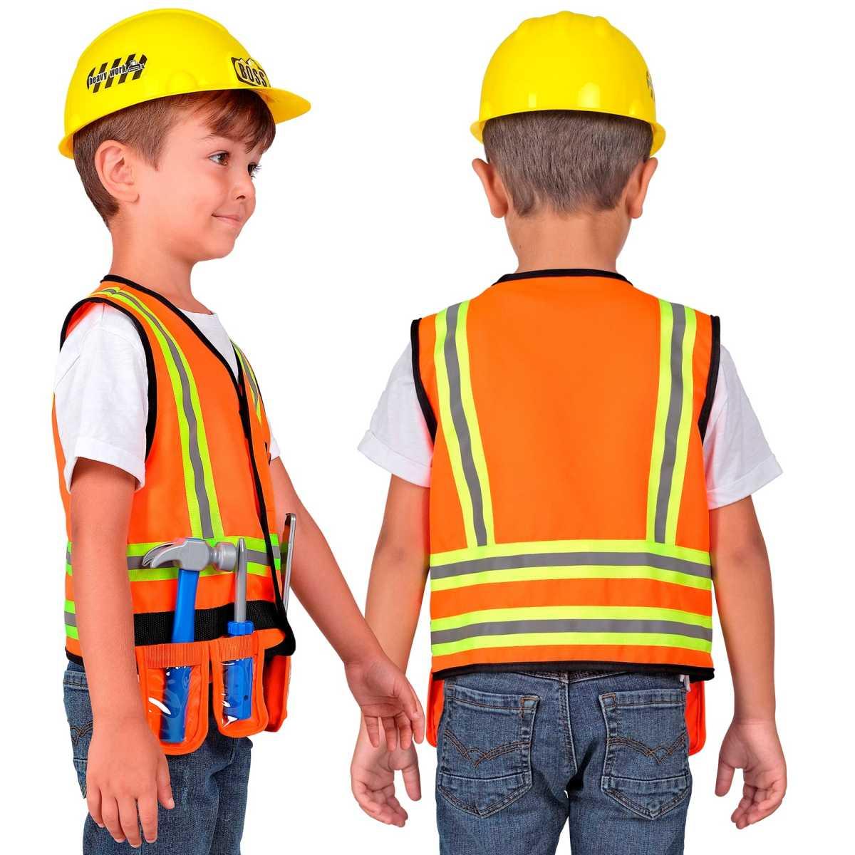 Costruttore gilet casco attrezzi Set 5 pz