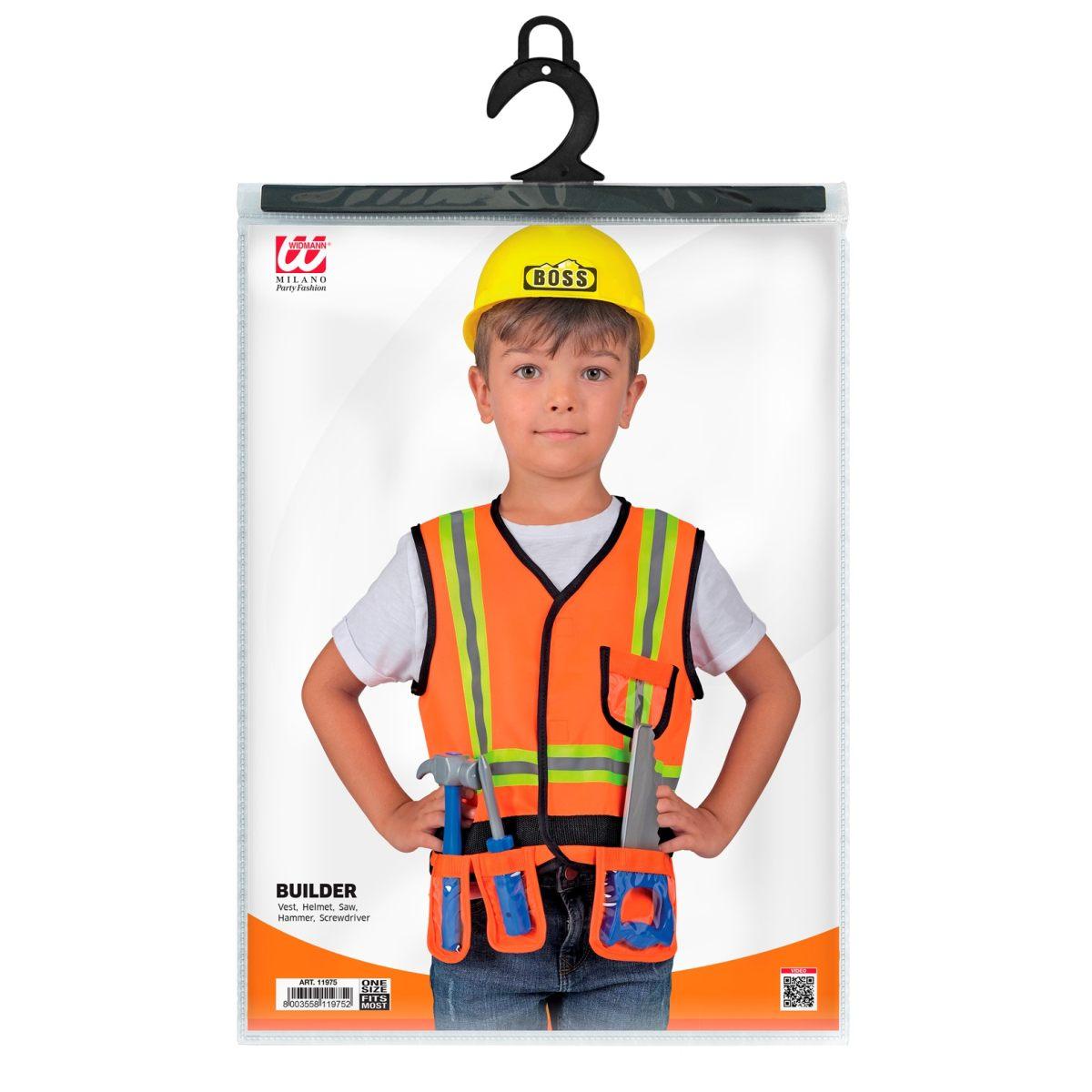 Costruttore gilet casco attrezzi Set 5 pz