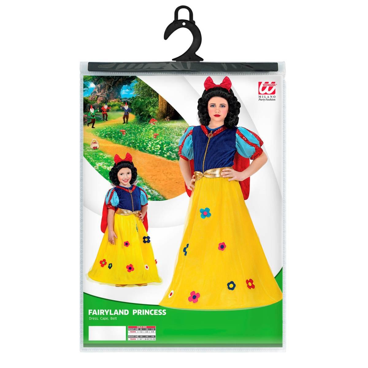 Costume biancaneve principessa fiabe