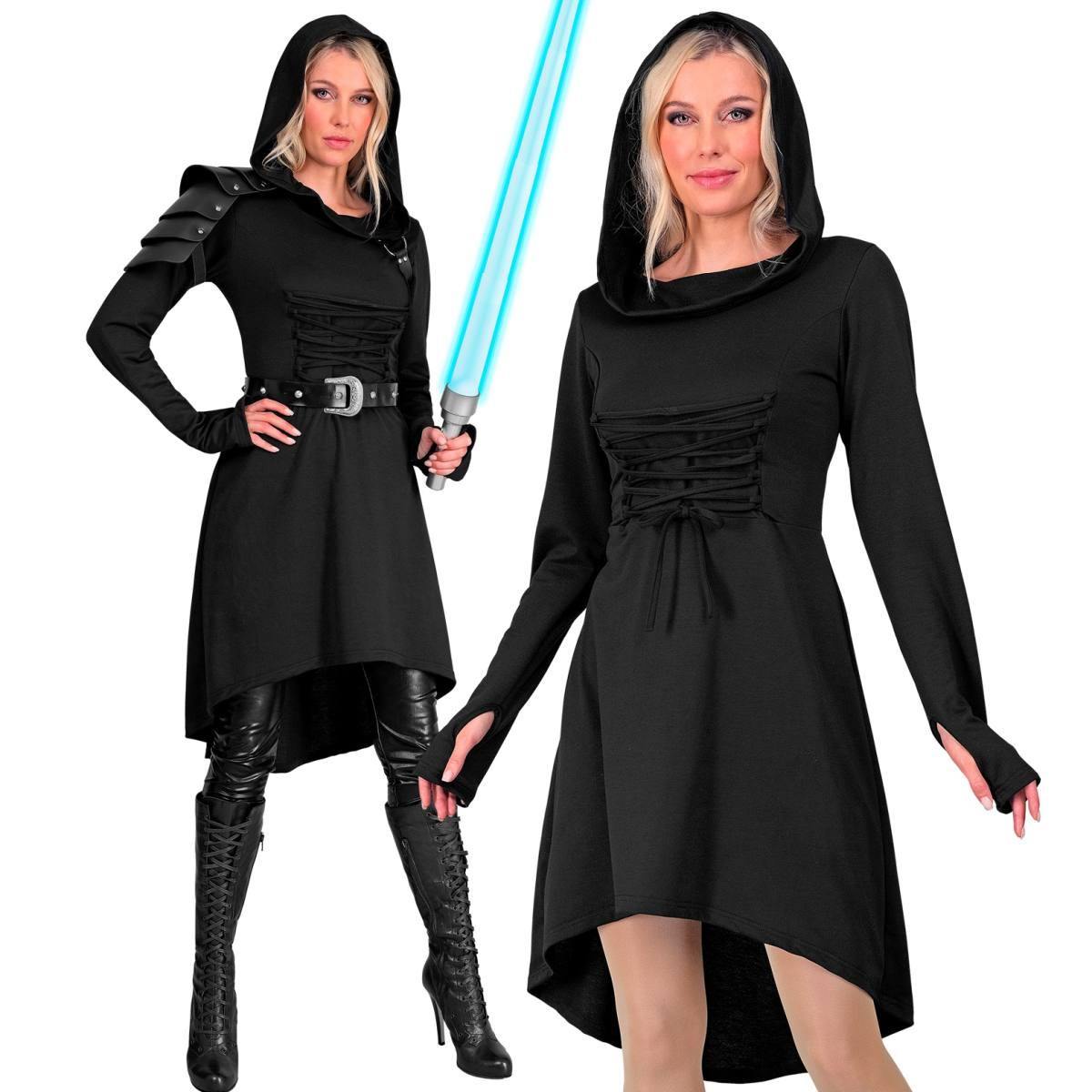 Costume gotica medievale nero