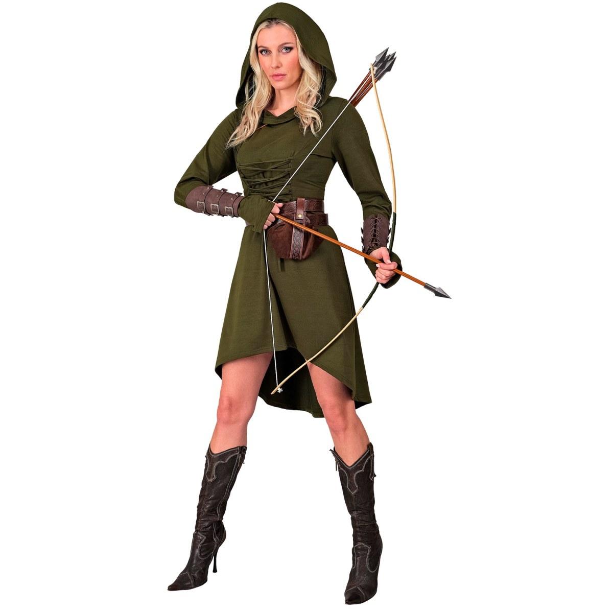 Costume gotica medievale verde