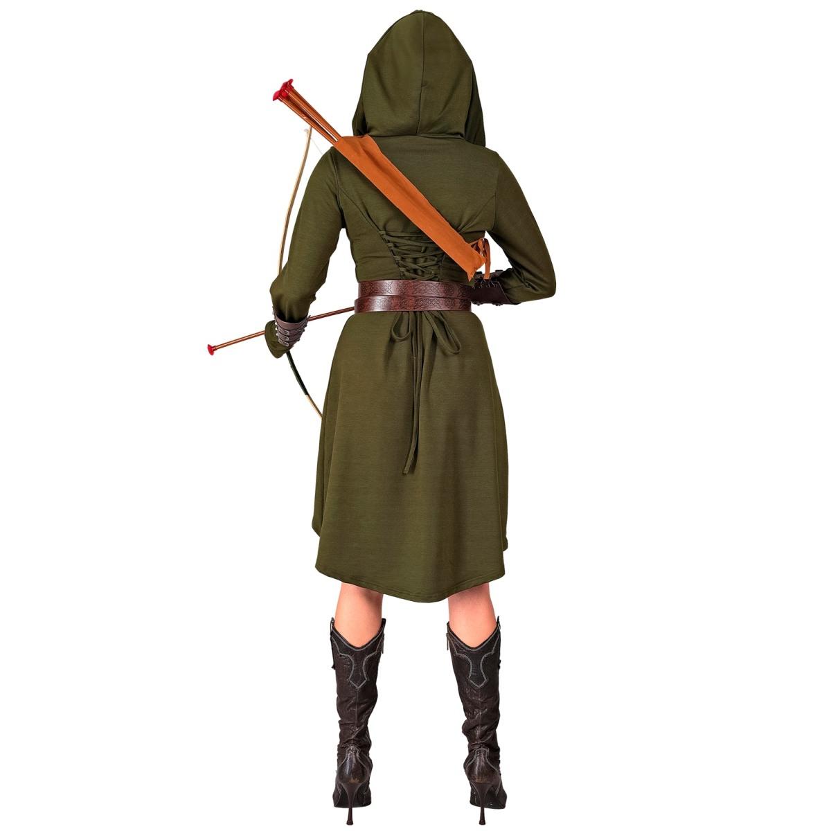 Costume gotica medievale verde