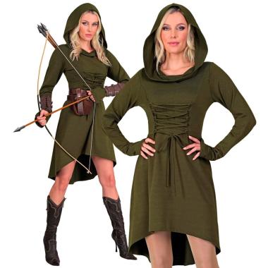Costume gotica medievale verde