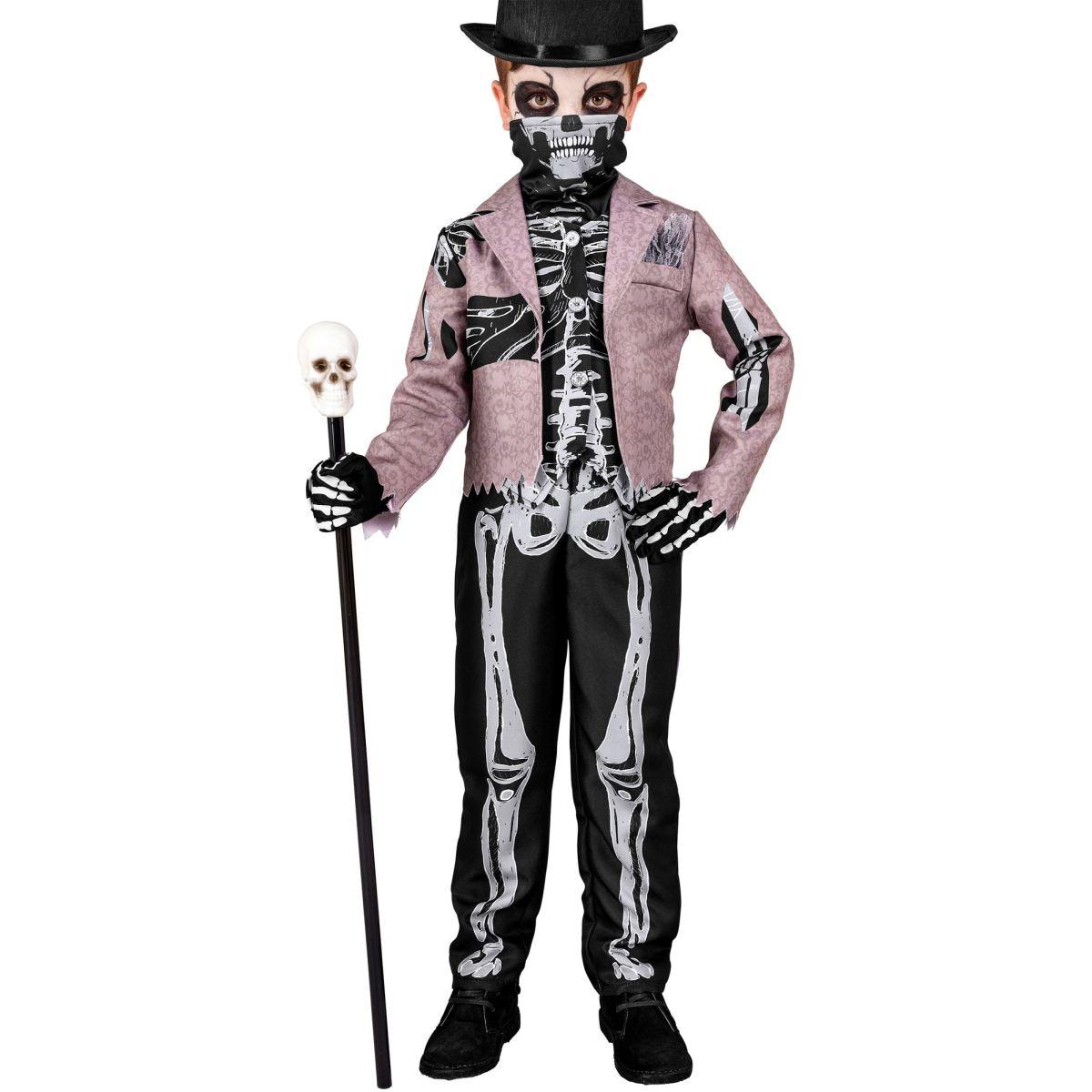 Costume scheletro frac