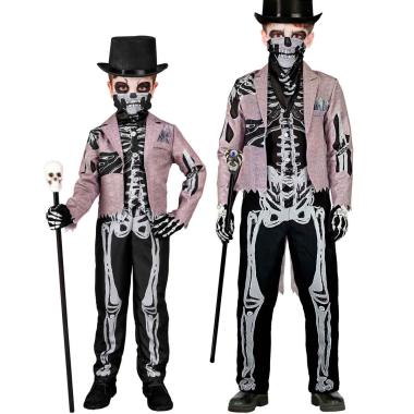 Costume scheletro frac