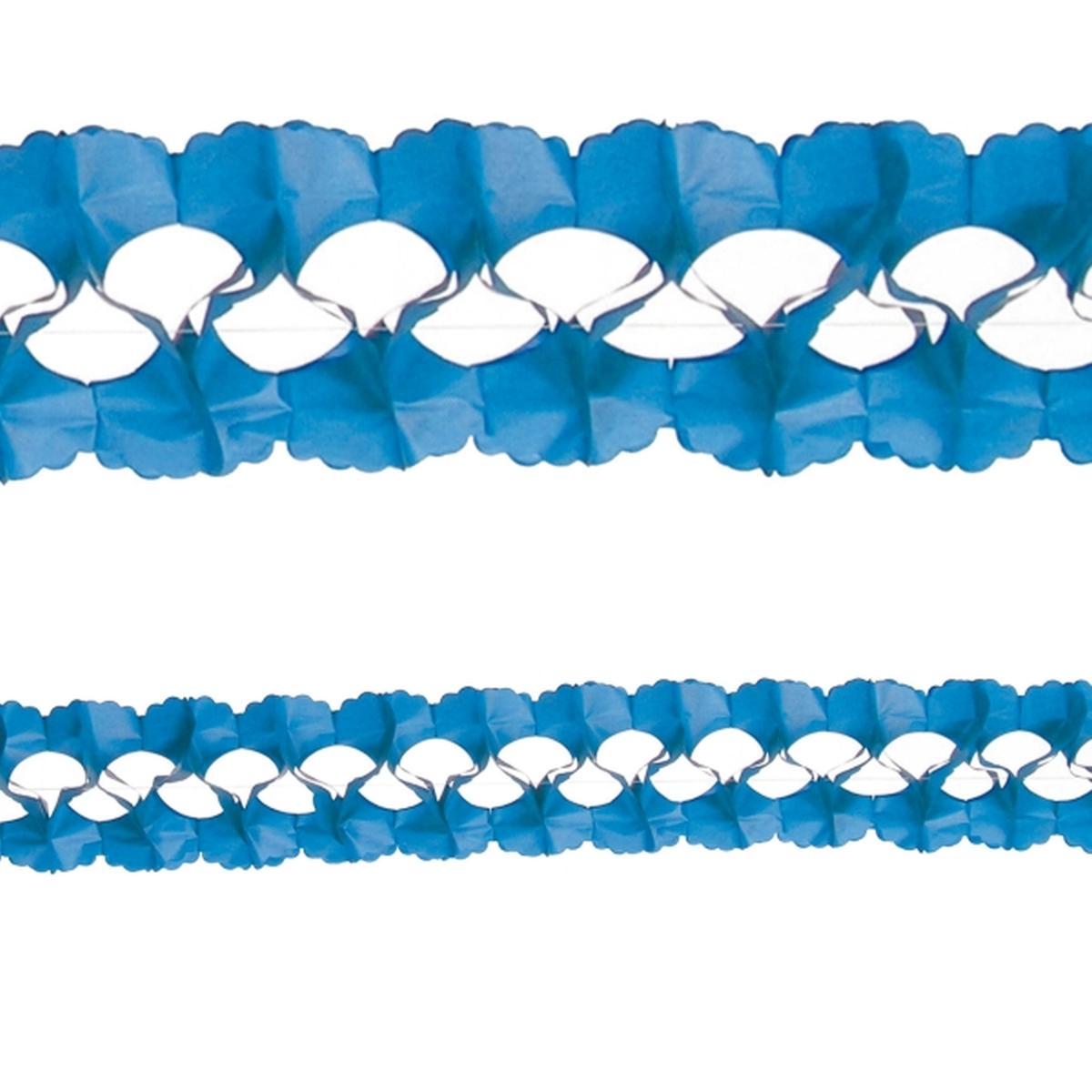 Festone party azzurro mt