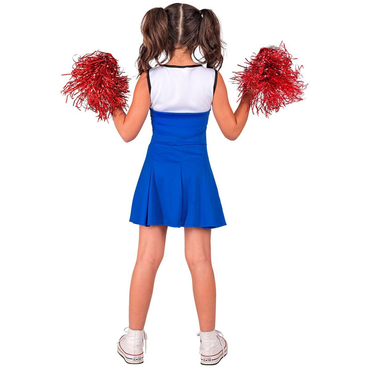 Costume cheerleader blu