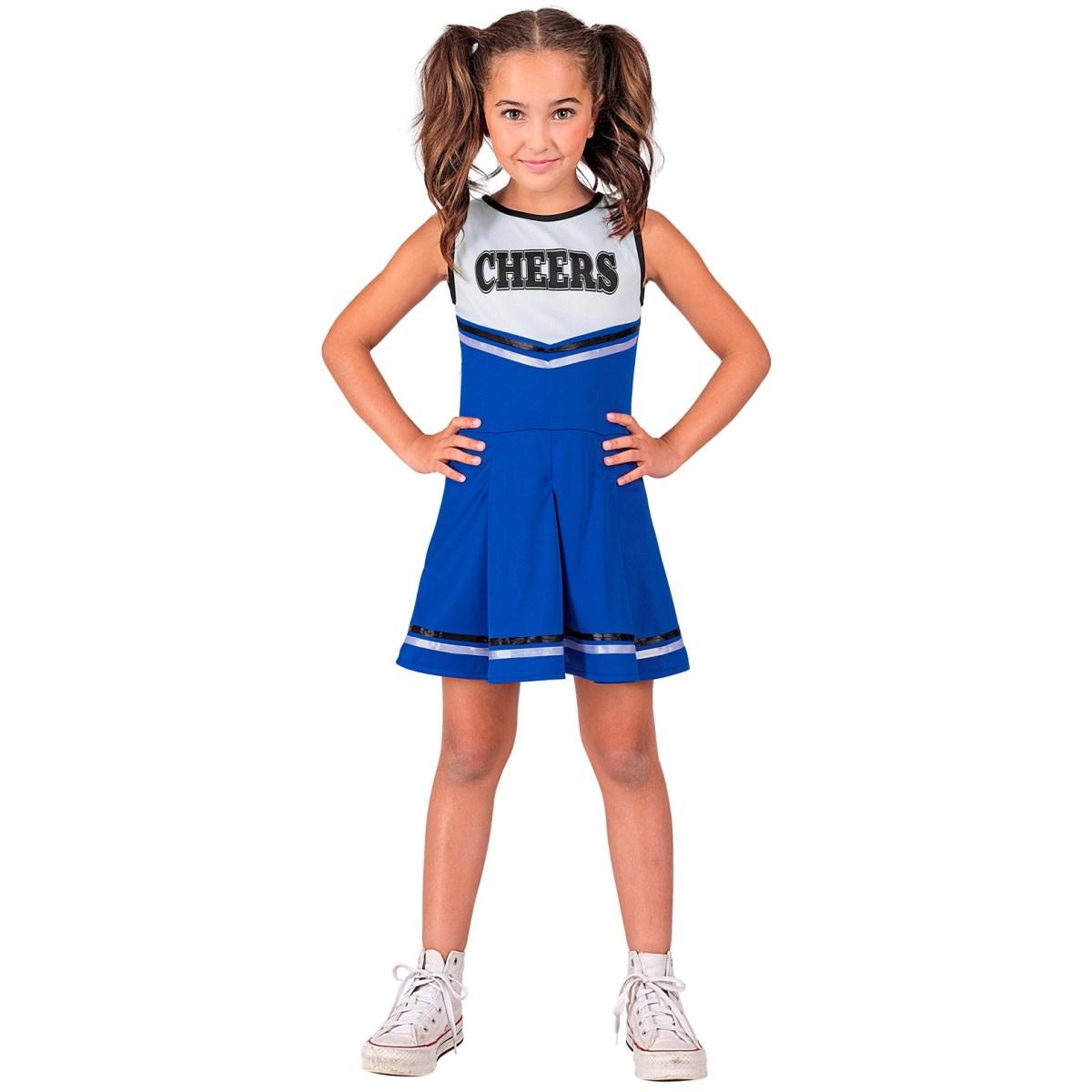 Costume cheerleader blu